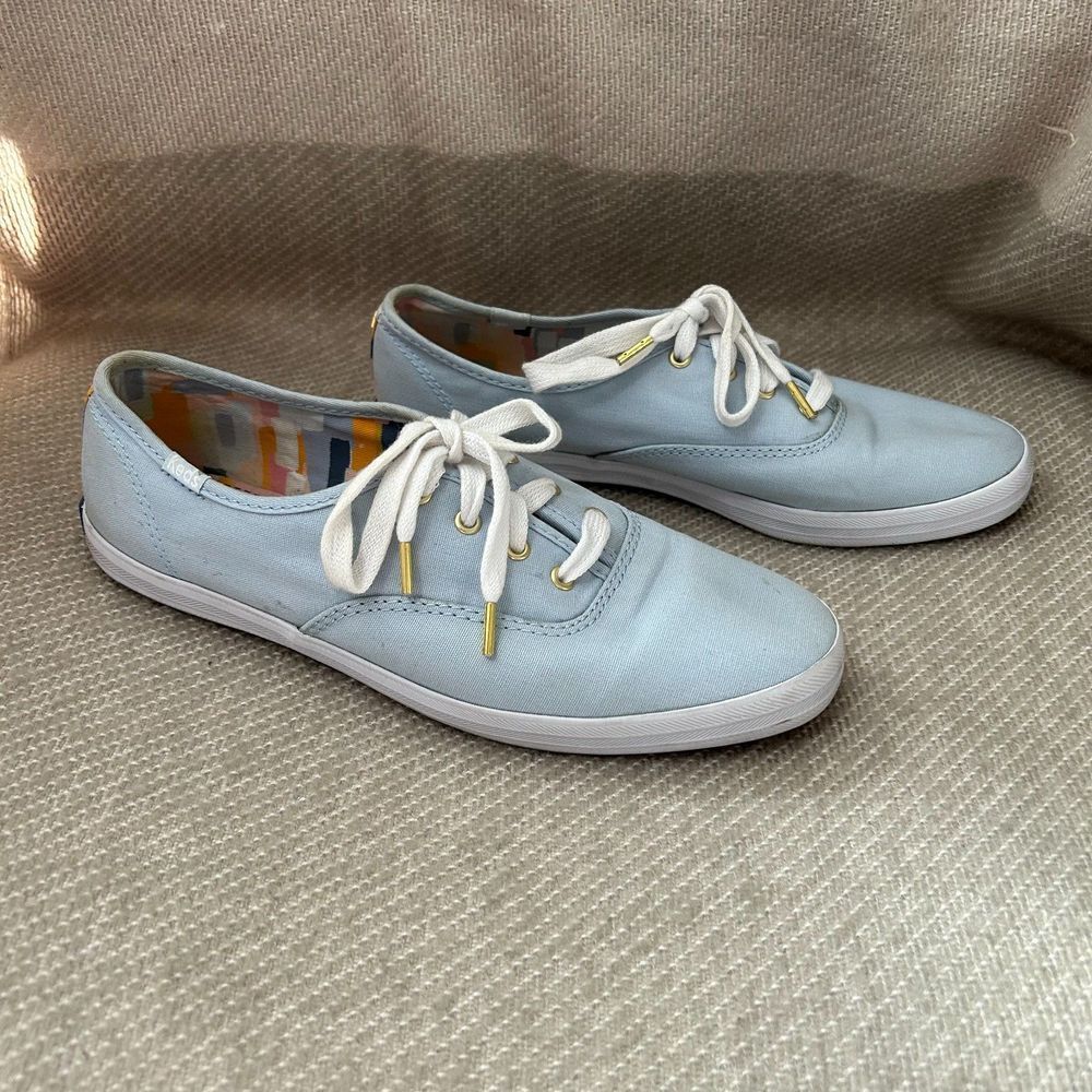 Keds Birchbox Champion Sneakers Powder Blue Low Lace Up